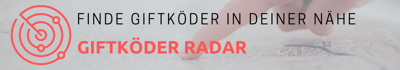 Giftköder Radar