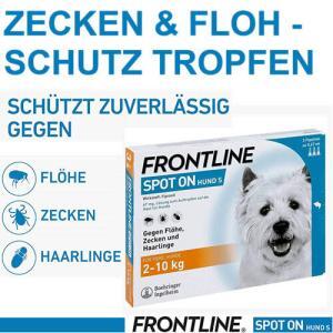 Frontline Spot On für Hunde - gegen Flöhe & Zecken