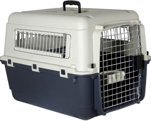 Sichere Transport-Box für Hunde